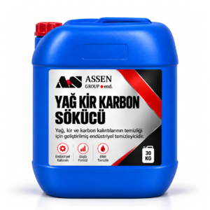 ASSEN GROUP yağ kir karbon sökücü 30 kg mavi bidon